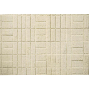 Tapis en laine géométrique moderne fait main, lavable, taille personnalisable, carré, noué à la main, décoration intérieure - Product Image 4