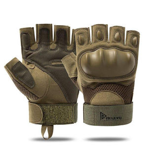 Gants de sport antidérapants pour homme, demi-doigts, respirants, tactiques, pour le cyclisme et l'alpinisme, sans doigts, pour la conduite - Product Image 6