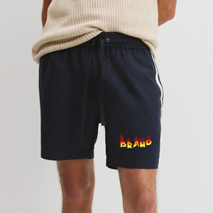 Pantalones Cortos Casuales para Hombre, con Logotipo Personalizado Serigrafiado, Transpirables, Antiarrugas, Ecológicos, de Secado Rápido, Cintura Elástica, Nueva Colección 2025 - Product Image 4