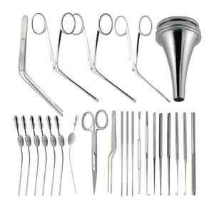 Ensemble d'instruments chirurgicaux pour oreilles Myringotomy de 28 pièces - Product Image 3