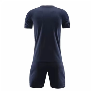 Conjunto de Camiseta de Fútbol Sublimada Personalizada al por Mayor, Pantalones Cortos de Fútbol 100% Poliéster de Secado Rápido, Transpirable, Elástico, Antibacteriano, OEM - Product Image 2