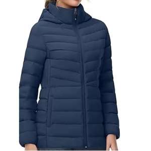 Veste d'hiver chaude à capuche pour femmes - Product Image 3