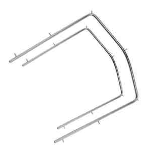 Wholesale Professional Dental Instrument Set of 2 Stainless Steel <b>Rubber</b> Dam Frames Manual Premium Quality - Product Image 2