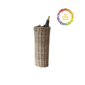 Cesta de paraguas de ratán hecha a mano Exportación al por mayor de Vietnam Diseño elegante hecho a mano Material ecológico para uso diario - Product Image 5