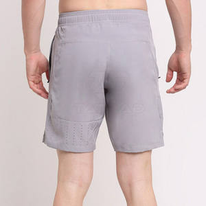 Pantalones Cortos Deportivos Casuales Cómodos 100% Algodón para Hombre, Color Sólido, Transpirables, de Secado Rápido y Alta Calidad - Product Image 3