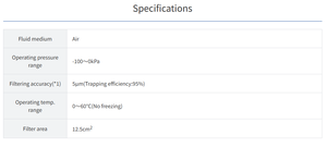 อุปกรณ์ปั๊มสุญญากาศยี่ห้อ PISCO ขายส่ง อุปกรณ์ควบคุมลม ไส้กรองอากาศ ผลิตในญี่ปุ่น - Product Image 3