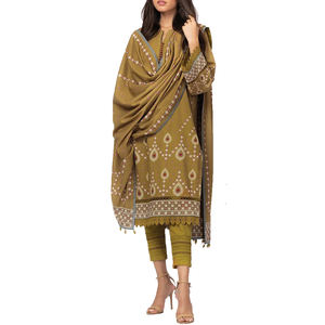 Pakistani Islamic Branded Winter Swiss <b>Ladies</b> Velvet Collection Velvet <b>Suits</b> Unstitched-Stitched <b>Dresses</b> - Product Image 6