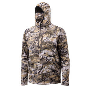 Sudadera con Capucha de Camuflaje Unisex Personalizada, Absorbe la Humedad, Secado Rápido, Impermeable, Color Sólido, Forro Polar, Táctica, Combate, Entrenamiento al Aire Libre - Product Image 1