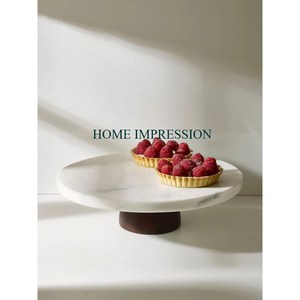 High Quality New Display Trays Marble <b>Cake</b> <b>Stand</b> With Flat Top Non Slip Pedestal Marble <b>Cake</b> And Pastry Display <b>Stand</b> on Sale - Product Image 6