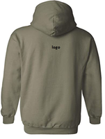 Sudadera con capucha de mezcla pesada para hombre, camisa de moda 50% Algodón, 50% poliéster, lavado a máquina