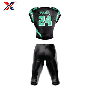 Maillot de football américain unisexe pour adultes nom d'équipe personnalisé et numéro de logo imprimé bonne vente faites votre propre ensemble à faible taux - Product Image 6