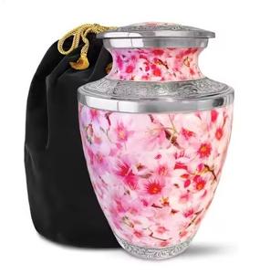 Urnas de cremación metálicas artesanales para cenizas humanas con grabado elegante, diseño y calidad duradera a precio mayorista - Product Image 5