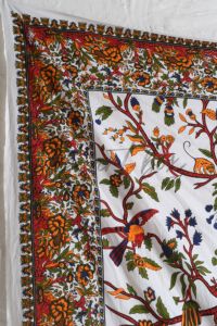 Algodón indio moderno Boho Hippie Mandala colcha Floral impreso pared colgante playa boda Navidad Trippy tapices - Product Image 6