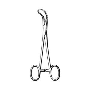 Pinzas Quirúrgicas Manuales de Acero Premium Curvas con Bola en las Puntas Afiladas para Ginecología y Cirugía General Equipo Médico - Product Image 5