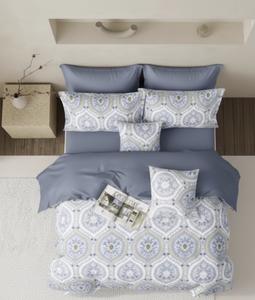 Juego de Sábanas de Microfibra Estampadas Premium de 3 Piezas Tamaño Queen, Sensación Suave, Sábana Ajustable + 2 Fundas de Almohada, Hotel 400TC, Fácil Mantenimiento - Product Image 2