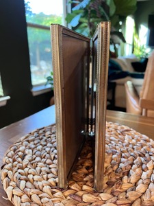 Elegant Minimalist Book Style Photo Frame Modern Decorative Picture Frame for <b>Tabletop</b> Home Office Wedding Gift <b>Display</b> Idea - Product Image 2