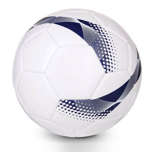 Balón de fútbol de cuero PU de buena calidad, precio de fábrica, tamaño 5, balón de fútbol 3, balón de fútbol de entrenamiento estándar para interiores - Product Image 1
