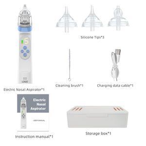 Novo Tipo Nariz Limpo Dispositivo Bebê Aspirador <span class=keywords><strong>Nasal</strong></span> Fácil de Usar X85 Aspirador <span class=keywords><strong>Nasal</strong></span> Elétrico para o Bebê - Product Image 5