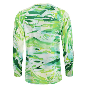 Camisas de pesca de poliéster de alta calidad para hombre al por mayor de fábrica, camiseta de pesca de torneo de manga larga transpirable de secado rápido - Product Image 5