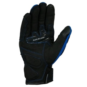 Gants de moto à doigts entiers, protection anti-chute, style alpin, motocross, courts, noirs, pour hommes - Product Image 3