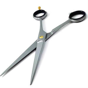 Ciseaux de coupe de cheveux professionnels de qualité supérieure Rasoir en acier inoxydable avec lame droite tranchante pour barbier - Product Image 5