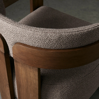 Fauteuil Moderne Luxueux Couleur Naturelle pour Salon, Bureau à Domicile, Chambre, Appartement, Hôtel, Salle de Sport, École, Villa, Style Loisirs
