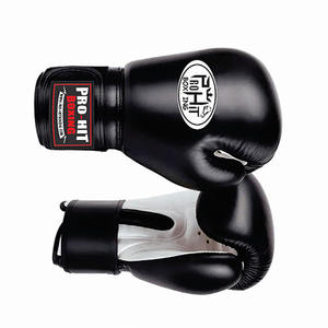 ถุงมือชกมวยหนังสำหรับผู้ชายถุงมือชกมวยแบบมืออาชีพ - Product Image 4