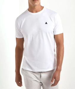 Camiseta de Alta Calidad al por Mayor, Camiseta de Lujo Personalizada con Bordado para Hombre, Impresión Personalizada con el Logotipo de su Marca - Product Image 1