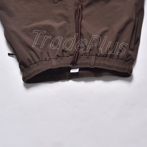 Ropa deportiva profesional de alta calidad 100% poliéster de gran tamaño holgado pierna recta suelta Multi bolsillo Cargo pantalones para hombres - Product Image 3