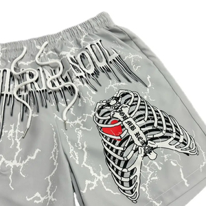 Shorts d'été uniques pour hommes 2026 en tissu Oxford, longueur genou, taille élastique, séchage rapide, respirants, style streetwear - Product Image 4