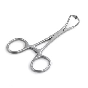 Schaedel Clamps Towel Straight Clip With <b>Cross</b> Action 90mm Stainless Steel Towel Forceps BY ZACHARY INDUSTRIES - Product Image 3