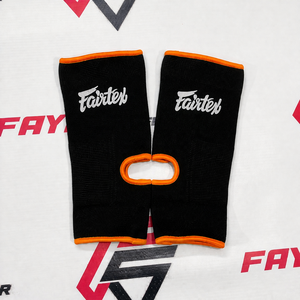 Protège-chevilles de Muay Thai Fairtex de qualité supérieure, haute élasticité, avec garniture violette, équipement de protection pour l'entraînement, protège-chevilles de kickboxing - Product Image 5