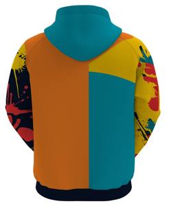 เสื้อฮู้ดพิมพ์ลายโลโก้ตามสั่ง ผ้าฟลีซโพลีเอสเตอร์ 100% อุ่นสบาย ระบายอากาศได้ดี แห้งเร็ว น้ำหนัก 300 กรัม สไตล์สตรีทแวร์ สำหรับผู้ชาย - Product Image 2