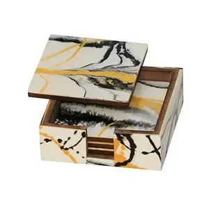 Posavasos de madera de estilo clásico, diseño de fábrica india, Decoración de mesa de comedor, alfombrillas y almohadillas para interior de Hotel y restaurante - Product Image 1