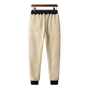Men's Custom Fleece Fabric High Quality Men Pants Custom Logo Low MOQ <b>Winter</b> Men <b>Trouser</b> & Pants - Product Image 4