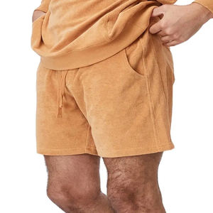 Short décontracté en molleton épais délavé style rétro américain pour homme, nouvelle collection été 2026, streetwear personnalisé tendance BG - Product Image 6