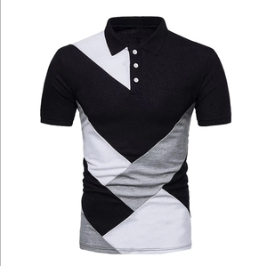 Polo personalizado para hombre, Camiseta deportiva informal de manga corta de color sólido, camiseta polo - Product Image 1