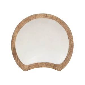 Fantástico soporte para cuchara con esmalte para cocina, soporte para cuchara de madera lisa para estufa - Product Image 2