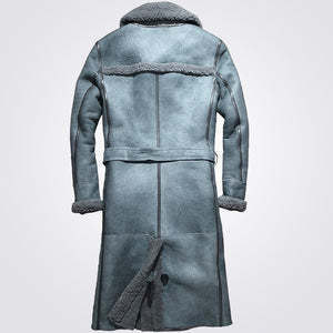 เสื้อโค้ทสำหรับผู้ชายเสื้อโค้ทแบบกระดุมสองแถวพร้อมสไตล์ทันสมัยเสื้อโค้ทแฟชั่นผู้ชายพร้อมโลโก้ที่กำหนดเอง - Product Image 2