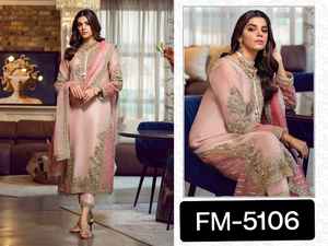 Salwar Kameez costume nouveau concepteur indien pakistanais Salwar costumes pakistanais et indien pakistanais Salwar Kameez pièce non cousue costume - Product Image 2