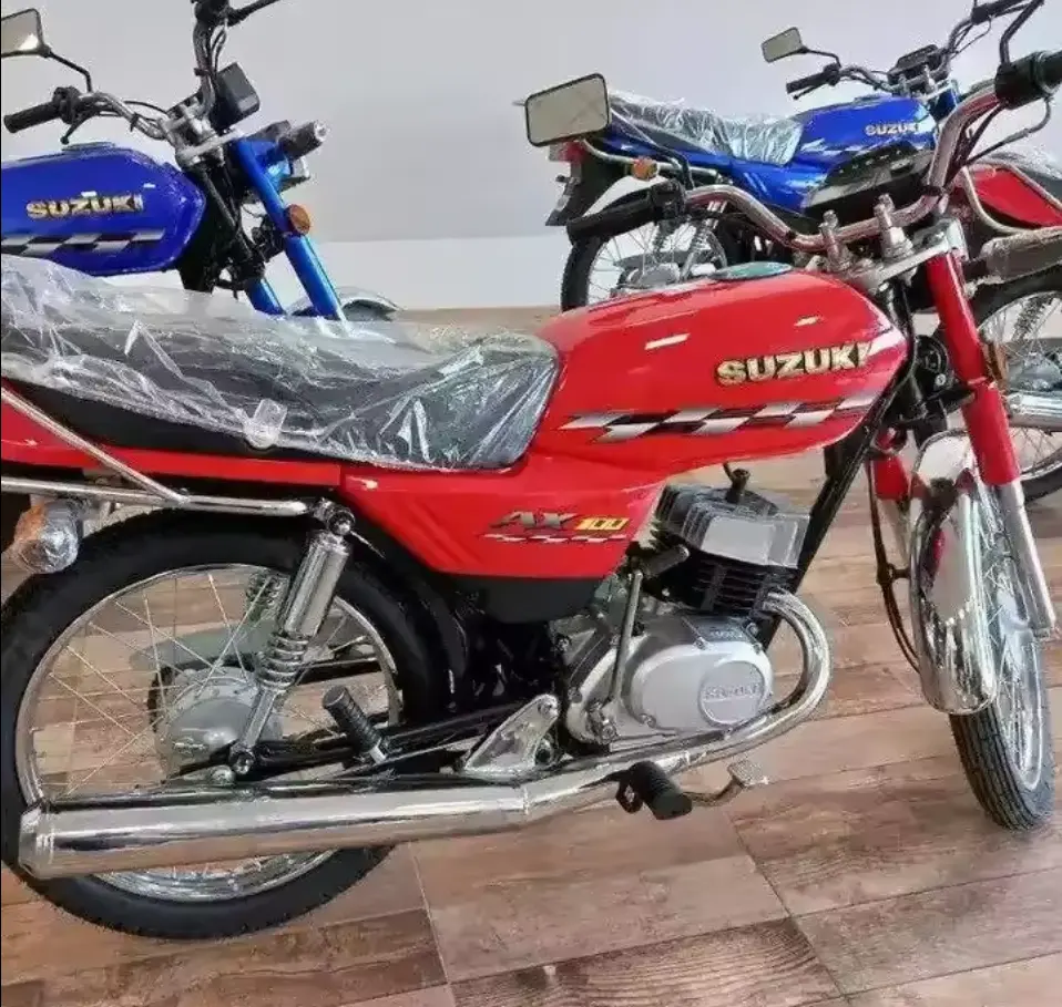 NEU ORIGINAL 2023 Suzukis AX 100 NEU AX 100 NEU GEBRUND ORIGINAL NEUES MOTORCYCL