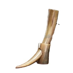 Jarra de Cerveza Artesanal de Cuerno de Búfalo Pulido con Diseño Impermeable Estilo Animal para Camping, Recreación Histórica y Uso en Bares - Product Image 4