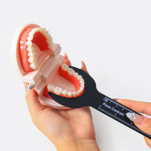 Set di 6 Strumenti Dentali Ortodontici, Tavoletta Nera per Foto e Immagini con Contrasto, Placca Orale con Scala Graduata, Strumenti Autoclavabili - Product Image 5