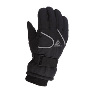 Gant de neige de ski d'hiver de vente chaude fabriqué à partir de tissu imperméable en stratifié de polyuréthane/tissu antidérapant, doublure intérieure en polaire chaude - Product Image 3