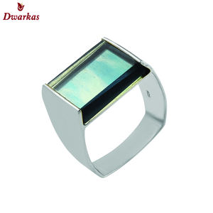 แหวนพลอยควอตซ์เงินแท้ 925 คุณภาพสูง ดีไซน์คลาสสิกทันสมัย ขายส่งจากโรงงาน มีสินค้าพร้อมส่ง - Product Image 2