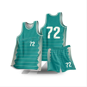 Ensemble de maillot et short de basket-ball pour l'entraînement, léger, respirant, tenue de sport athlétique pour hommes et jeunes - Product Image 3