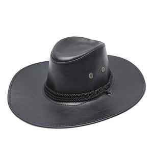Chapeaux de cowboy formels en laine personnalisés unisexes, meilleure qualité, chauds, respirants, vêtements de sport pour adultes, voyage en plein air, hiver, service OEM - Product Image 4