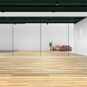 Miroir en verre trempé nano anti-oxydation pour salles de bain, studios de danse, gymnases, salles de <span class=keywords><strong>yoga</strong></span> et miroirs haute définition. - Product Image 1