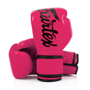 Guantes de boxeo profesionales Fairtex Logotipo y diseños personalizados Guantes de boxeo de buena calidad hechos con guantes de combate de cuero genuino - Product Image 5
