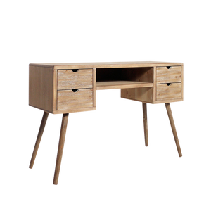 Natural fir <b>wood</b> <b>desk</b> - Product Image 2